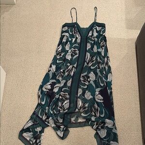 Floral Teal Jumpsuit